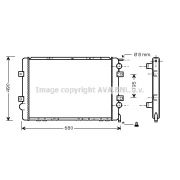 Слика 1 $на Воден радиатор (ладник) AVA QUALITY COOLING RT2299