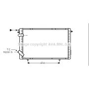 Слика 1 $на Воден радиатор (ладник) AVA QUALITY COOLING RTA2126