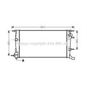 Слика 1 на Воден радиатор (ладник) AVA QUALITY COOLING RTA2409