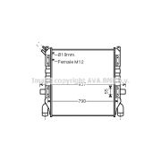 Слика 1 на Воден радиатор (ладник) AVA QUALITY COOLING SC2001