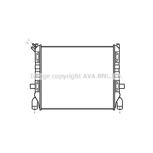 Слика на Воден радиатор (ладник) AVA QUALITY COOLING SC2002