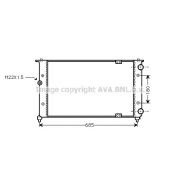 Слика 1 на Воден радиатор (ладник) AVA QUALITY COOLING ST2021