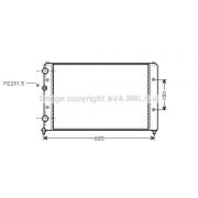 Слика 1 на Воден радиатор (ладник) AVA QUALITY COOLING STA2031