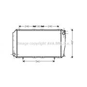 Слика 1 на Воден радиатор (ладник) AVA QUALITY COOLING SU2043