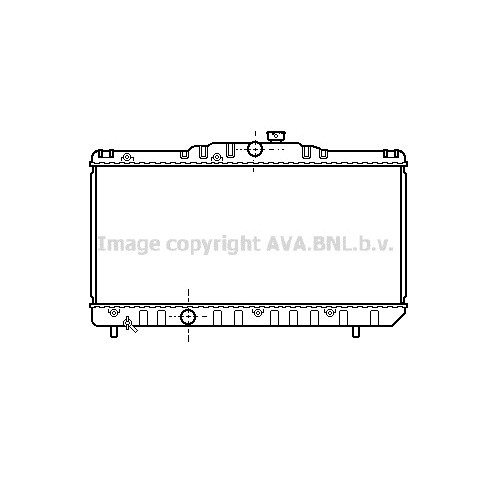 Слика на Воден радиатор (ладник) AVA QUALITY COOLING TO2117