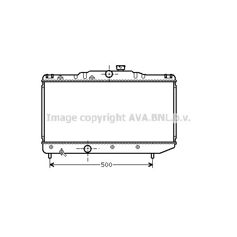 Слика на Воден радиатор (ладник) AVA QUALITY COOLING TO2155