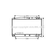 Слика 1 $на Воден радиатор (ладник) AVA QUALITY COOLING TO2366