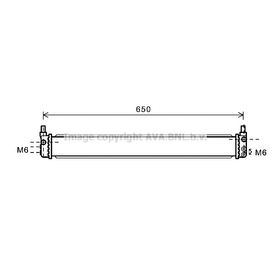 Слика на Воден радиатор (ладник) AVA QUALITY COOLING TO2602