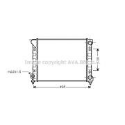 Слика 1 $на Воден радиатор (ладник) AVA QUALITY COOLING VN2070