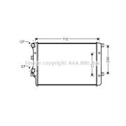 Слика 1 на Воден радиатор (ладник) AVA QUALITY COOLING VNA2206