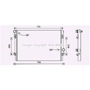 Слика 1 на Воден радиатор (ладник) AVA QUALITY COOLING VNA2336