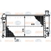 Слика 1 $на Воден радиатор (ладник) BEHR HELLA SERVICE 8MK 376 719-601