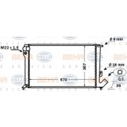 Слика 1 $на Воден радиатор (ладник) BEHR HELLA SERVICE 8MK 376 724-711