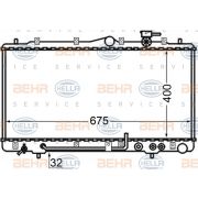 Слика 1 $на Воден радиатор (ладник) BEHR HELLA SERVICE 8MK 376 726-791