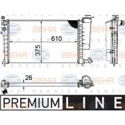 Слика 1 $на Воден радиатор (ладник) BEHR HELLA SERVICE PREMIUM LINE 8MK 376 710-261