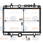 Слика 1 $на Воден радиатор (ладник) BEHR HELLA SERVICE PREMIUM LINE 8MK 376 714-411