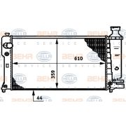 Слика 1 $на Воден радиатор (ладник) BEHR HELLA SERVICE PREMIUM LINE 8MK 376 720-061