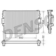 Слика 1 $на Воден радиатор (ладник) DENSO DRM12006