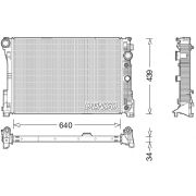 Слика 1 на Воден радиатор (ладник) DENSO DRM17048