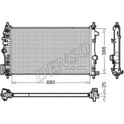 Слика 1 на Воден радиатор (ладник) DENSO DRM20108