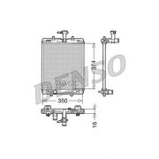 Слика 1 на Воден радиатор (ладник) DENSO DRM21602