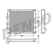 Слика 1 на Воден радиатор (ладник) DENSO DRM23011