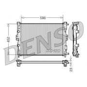 Слика 1 на Воден радиатор (ладник) DENSO DRM23055