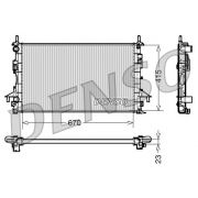 Слика 1 на Воден радиатор (ладник) DENSO DRM23083