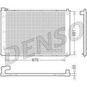 Слика 1 $на Воден радиатор (ладник) DENSO DRM51011