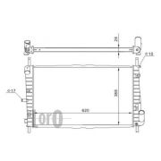 Слика 1 на Воден радиатор (ладник) DEPO-LORO 017-017-0016