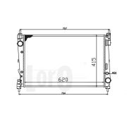 Слика 3 на Воден радиатор (ладник) DEPO-LORO 037-017-0071
