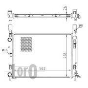Слика 3 на Воден радиатор (ладник) DEPO-LORO 042-017-0061-B