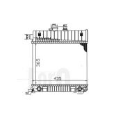 Слика 3 на Воден радиатор (ладник) DEPO-LORO 054-017-0021