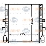 Слика 1 $на Воден радиатор (ладник) HELLA 8MK 376 726-661