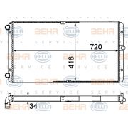 Слика 1 на Воден радиатор (ладник) HELLA 8MK 376 735-001