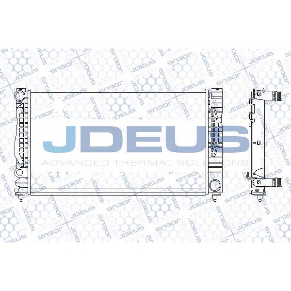 Слика на Воден радиатор (ладник) JDEUS 001M06