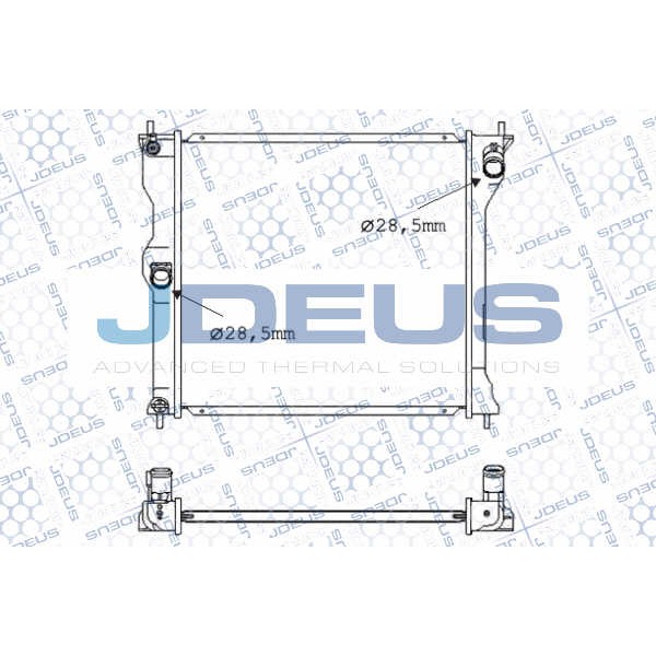 Слика на Воден радиатор (ладник) JDEUS 018M72