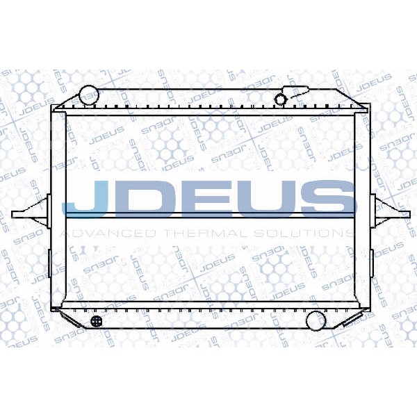 Слика на Воден радиатор (ладник) JDEUS 019B18