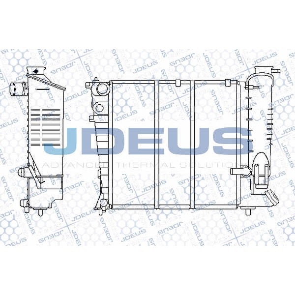 Слика на Воден радиатор (ладник) JDEUS 021E30