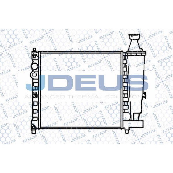 Слика на Воден радиатор (ладник) JDEUS 021V07