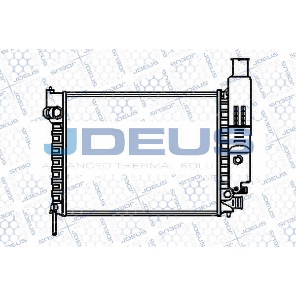 Слика на Воден радиатор (ладник) JDEUS 021V11