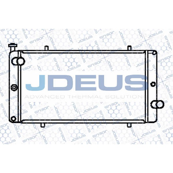 Слика на Воден радиатор (ладник) JDEUS 021V13