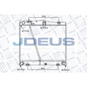 Слика 1 на Воден радиатор (ладник) JDEUS 028M83