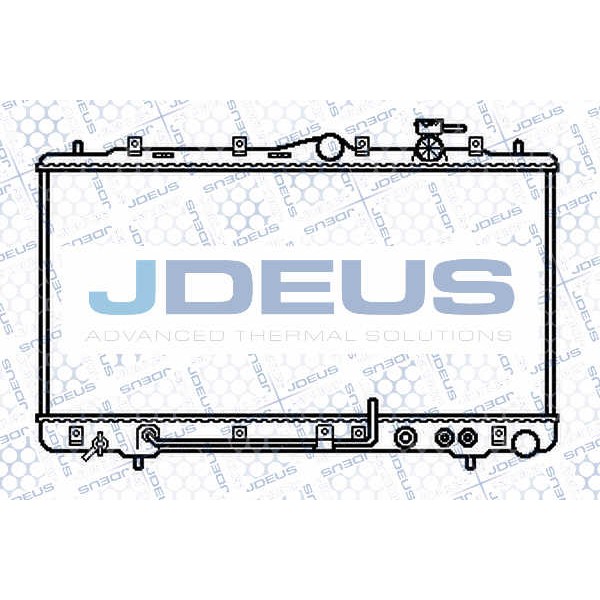 Слика на Воден радиатор (ладник) JDEUS 054M13