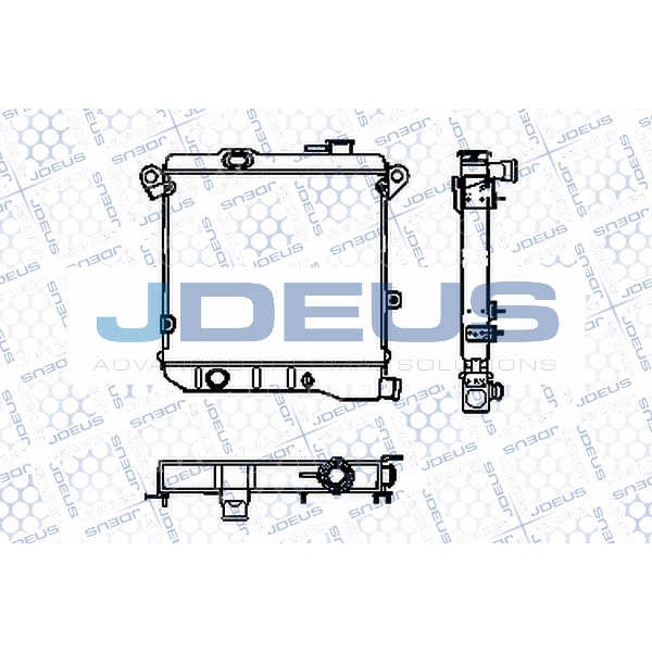 Слика на Воден радиатор (ладник) JDEUS RA0030000