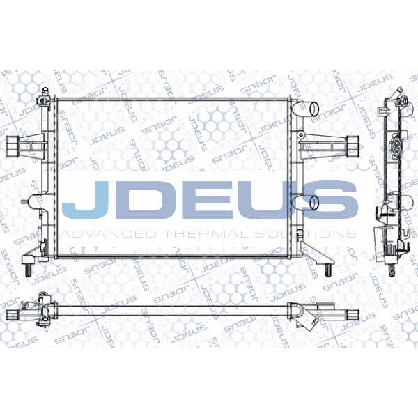 Слика на Воден радиатор (ладник) JDEUS RA0200740