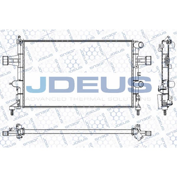 Слика на Воден радиатор (ладник) JDEUS RA0200750