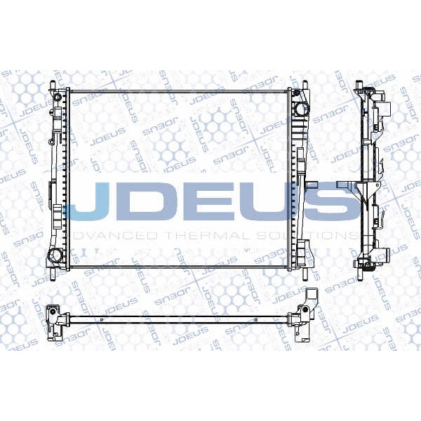 Слика на Воден радиатор (ладник) JDEUS RA0230870