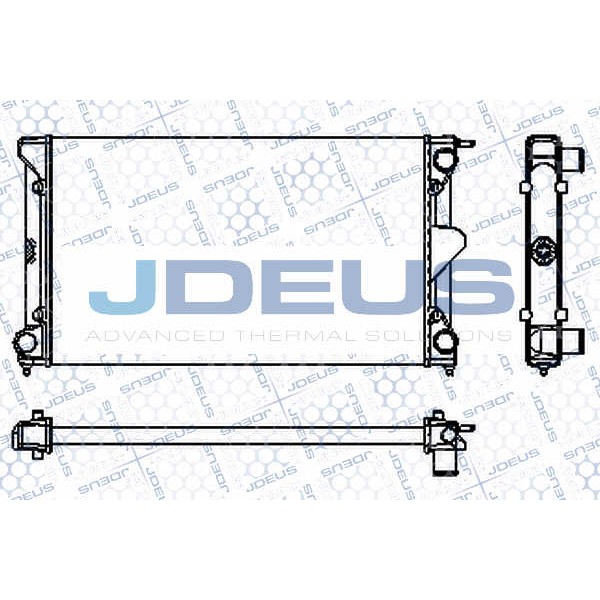 Слика на Воден радиатор (ладник) JDEUS RA0300291