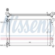 Слика 1 на Воден радиатор (ладник) NISSENS 60304A